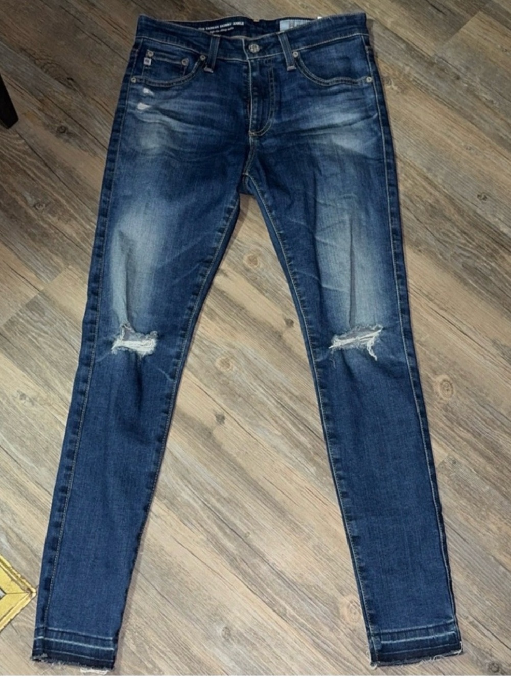 AG Adriano Goldschmied The Farrah Skinny Ankle High Rise
